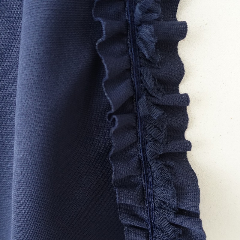 □コムデギャルソン COMME des GARCONS *ジャージーニットサイドフリル 
