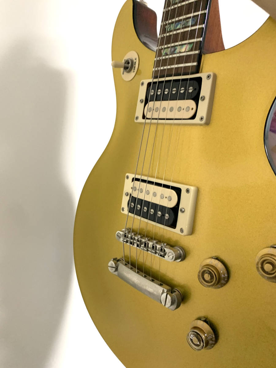 送料無料美品 Epiphone Tak Matsumoto DC Standard Gold Top(B'z