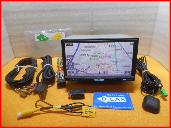 ☆ 2019地図　新品アンテナセット付　2021年版オービスデータ カロッツェリア 楽ナビ HDD AVIC－HRZ990 地デジ内蔵機種
