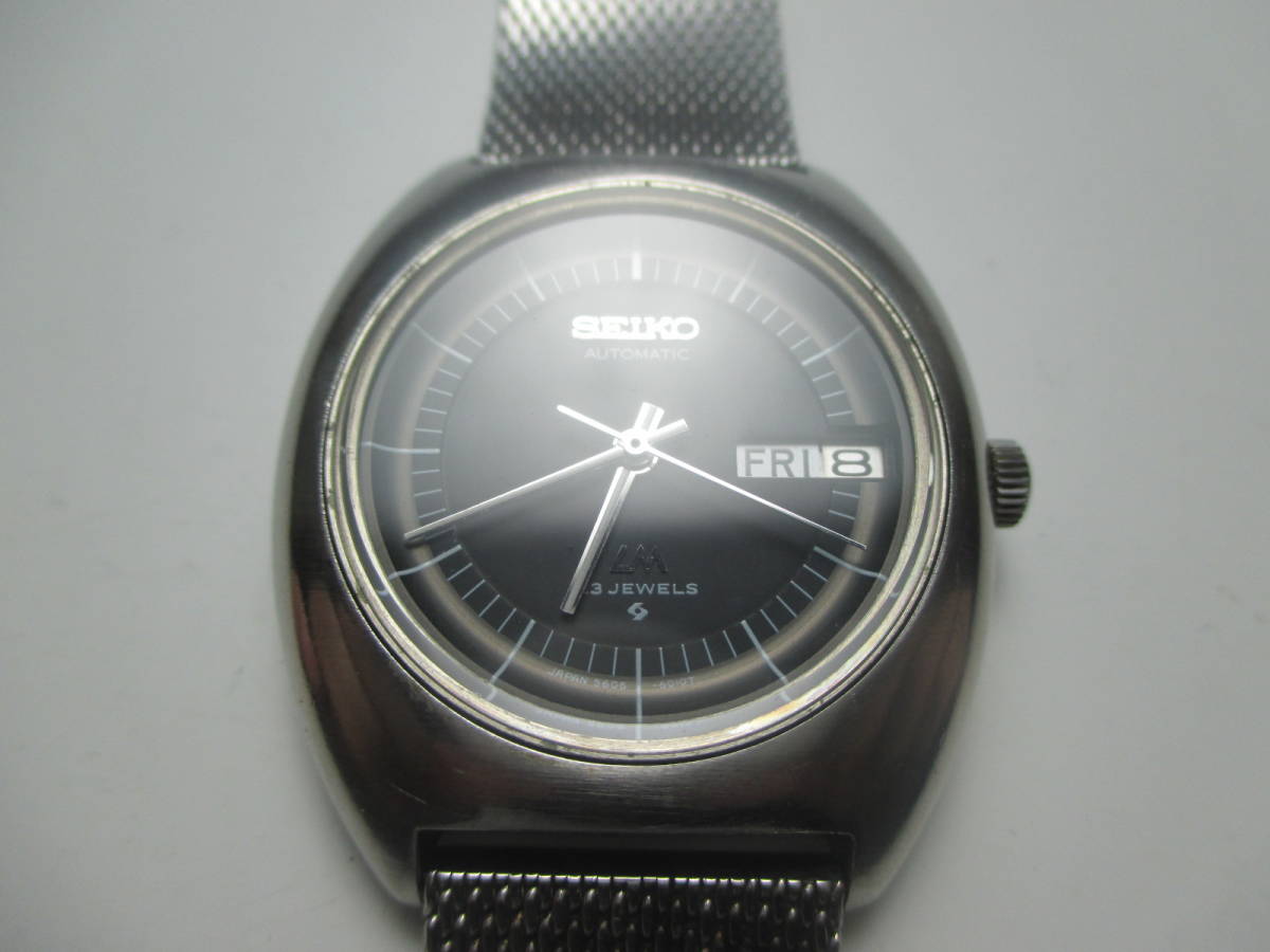 SEIKO セイコー LM ロードマチック 5606-6000 23JEWELS AUTOMATIC 自動 