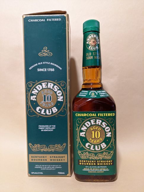 CLUB 10年 ANDERSON バーボン - アンダーソンクラブ ウイスキー
