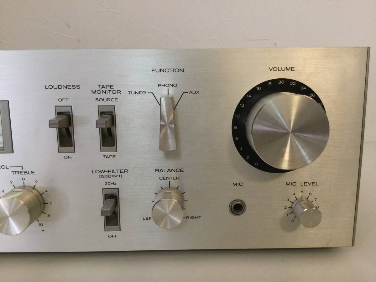 Lo-D STEREO AMPLIFIER HA-270 日立製作所 ☆ステレオアンプ 通電確認