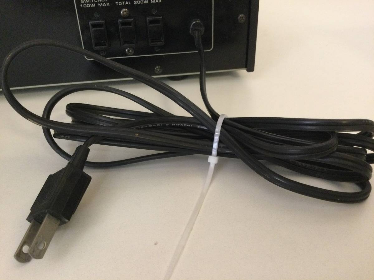 Lo-D STEREO AMPLIFIER HA-270 日立製作所 ☆ステレオアンプ 通電確認