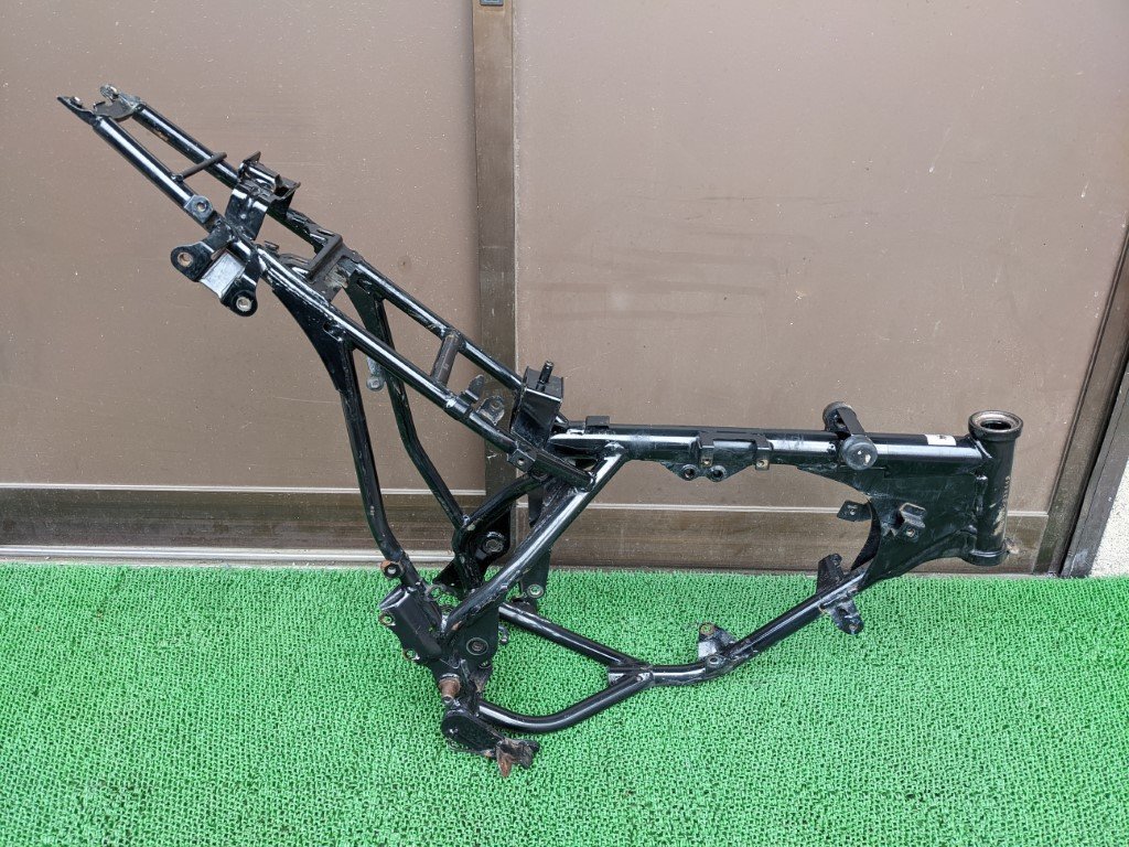 □カワサキ KSR80 純正 フレーム 曲がり無し 書類付き MX080B 検索 