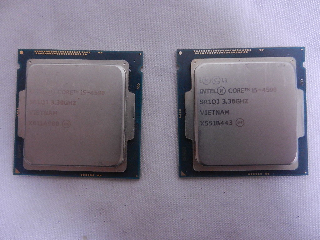 最新作，大人気 CPU Intel Core i5-4590 SR1QJ 3.30GHZ 2枚セット まとめて(Core i5)｜売買されたオークション情報、yahooの商品情報をアーカイブ公開 - オークファン Core i5