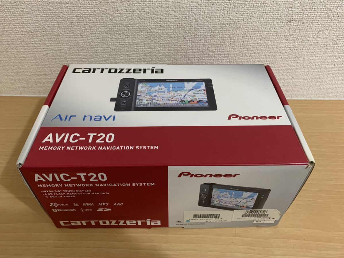 カロッツェリア carrozzeria ポータブルナビ ワンセグ AVIC-T20
