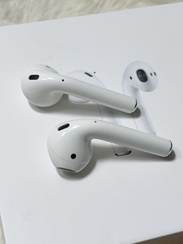 Apple AirPods エアーポッズ MMEF2J/A 美品 AirPods Apple MMEF2J&frasl;A 良好 ジャンク 正規品Apple