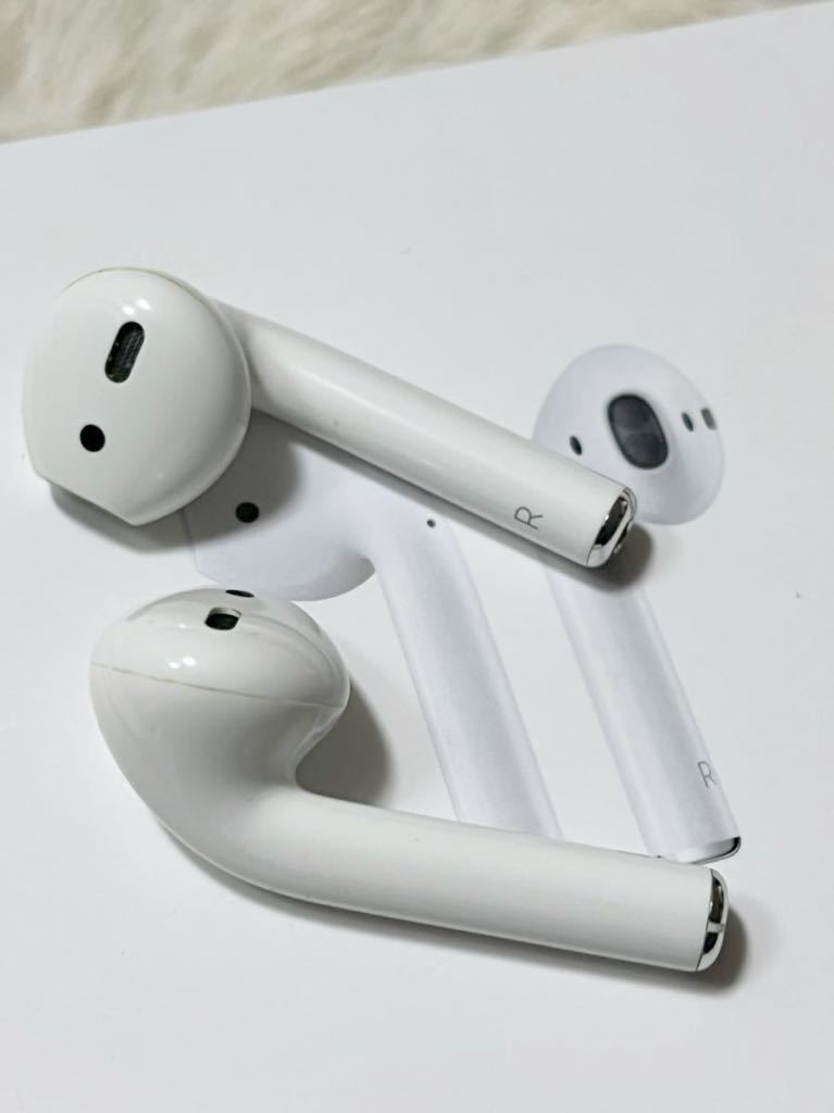 Apple AirPods エアーポッズ MMEF2J/A 美品 AirPods Apple MMEF2J&frasl;A 良好 ジャンク 正規品Apple