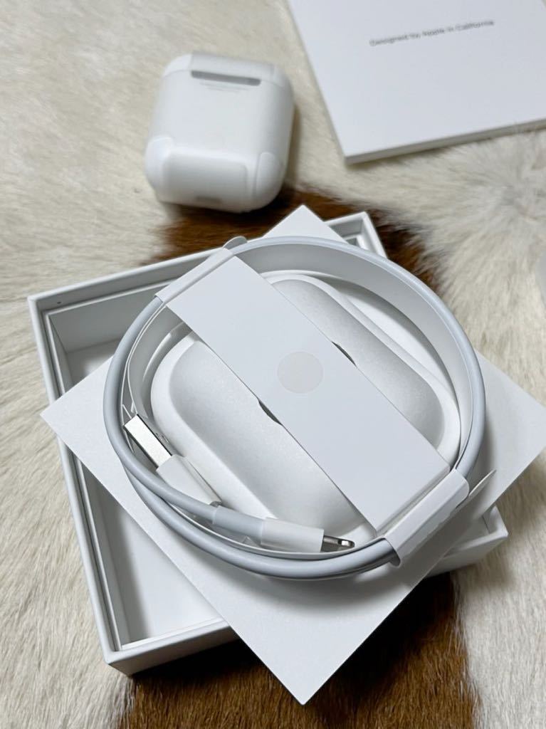 Apple AirPods エアーポッズ MMEF2J/A 美品 AirPods Apple MMEF2J&frasl;A 良好 ジャンク 正規品Apple