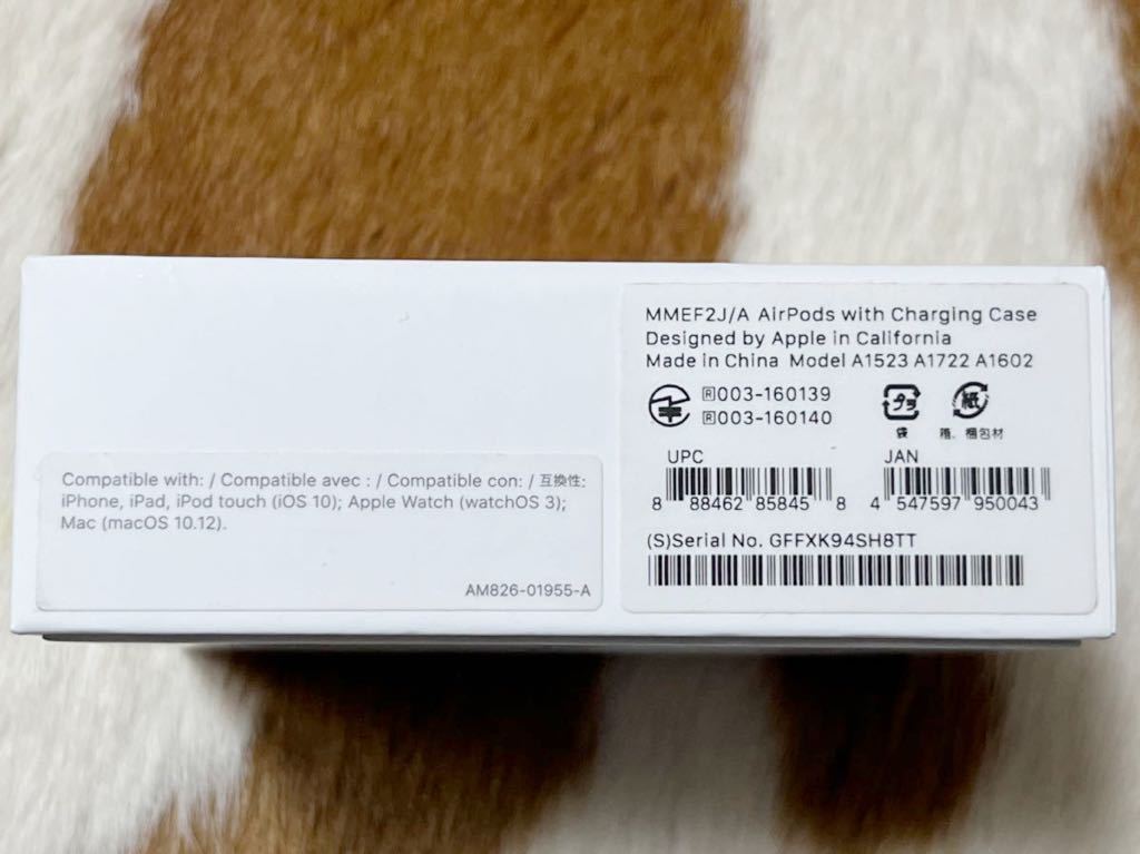 Apple AirPods エアーポッズ MMEF2J/A 美品 AirPods Apple MMEF2J&frasl;A 良好 ジャンク 正規品Apple