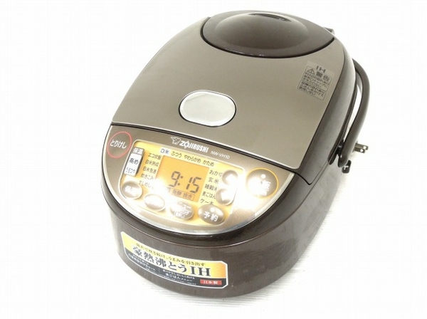象印 ZOJIRUSHI NW-VH10 5.5合 IH炊飯器ジャー 炊飯器 2020年製 家電