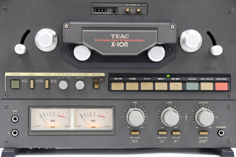☆TEAC/テアック☆4トラック10号・往復録音再生オープンデッキ X-10R 動作