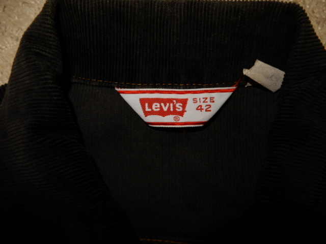 希少 黒 極上 コーデュロイ 70505 70's リーバイス size 42 ビンテージ