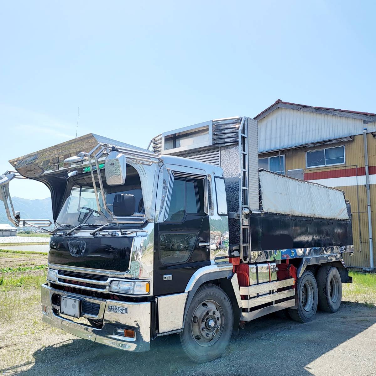 日野 プロフィア 平成9年式 7速 ツーデフ 大型ダンプトラック デコトラ