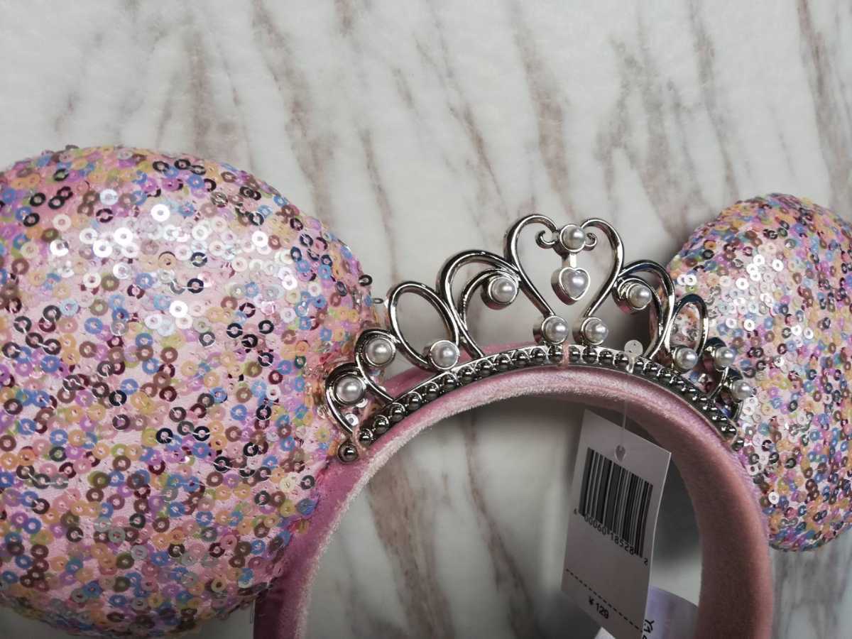 海外ディズニー限定 ディズニー プリンセス スパンコール カチューシャ ヘアバンド カチューシャ 売買されたオークション情報 Yahooの商品情報をアーカイブ公開 オークファン Aucfan Com