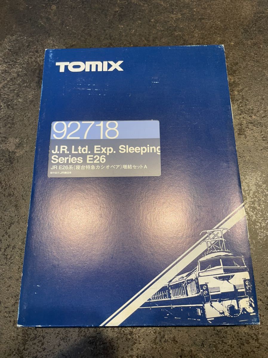 TOMIX 92718 JR E26系（寝台特急カシオペア） 増結Aセット おもちゃ