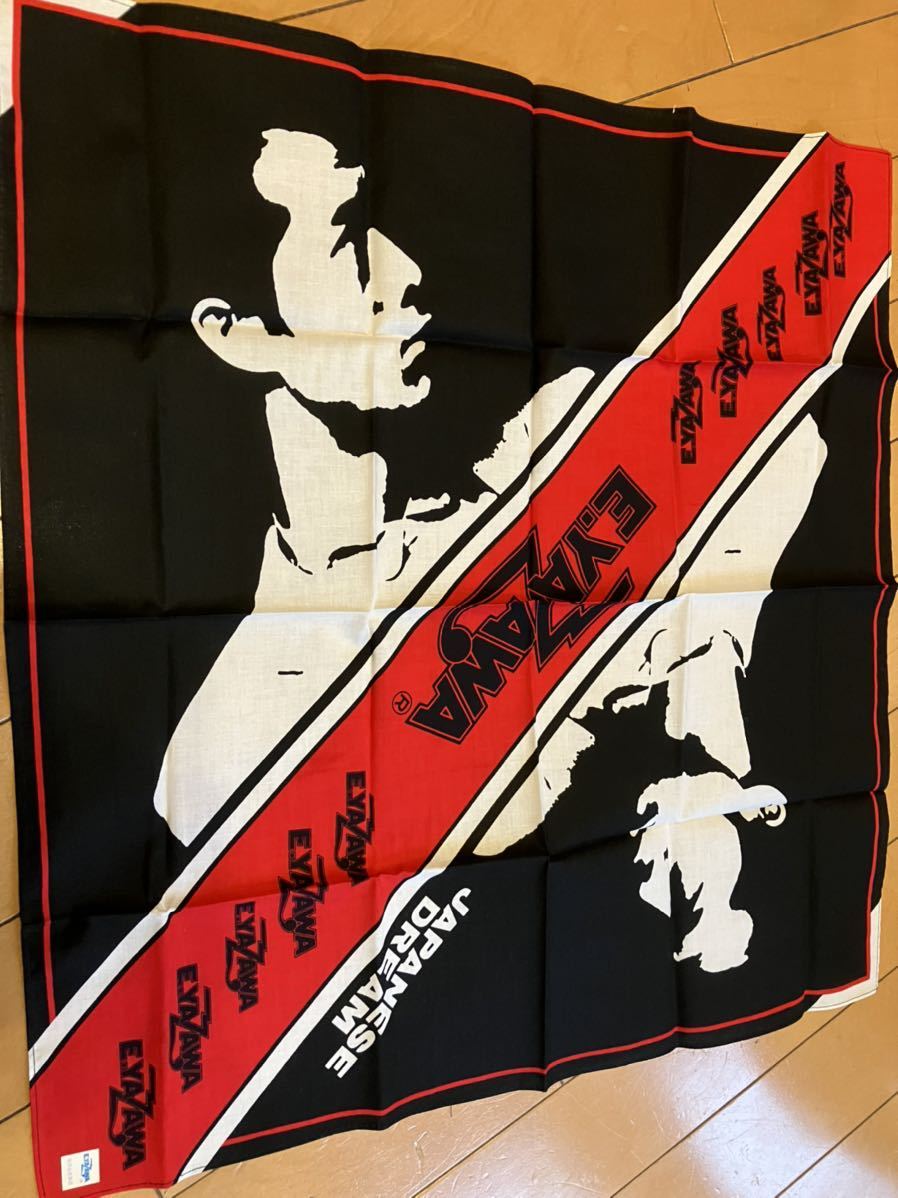 JAPANESE DREAM バンダナ 矢沢永吉 1986年 横顔シルエット 中古希少