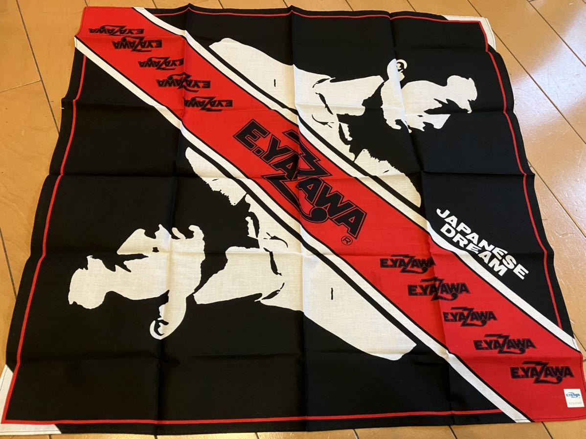 JAPANESE DREAM バンダナ 矢沢永吉 1986年 横顔シルエット 中古希少