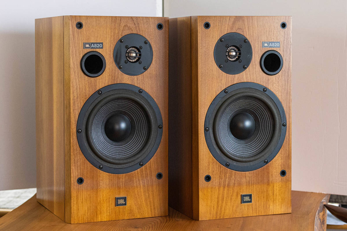 JBL A820 2Way ペア ブックシェルフ型 スピーカー Vecchioシリーズ