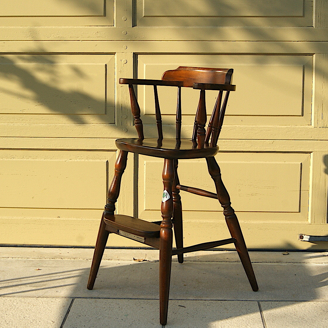 4032t2【キツツキ 飛騨産業 ベビー アームチェア 木製 チャイルド  