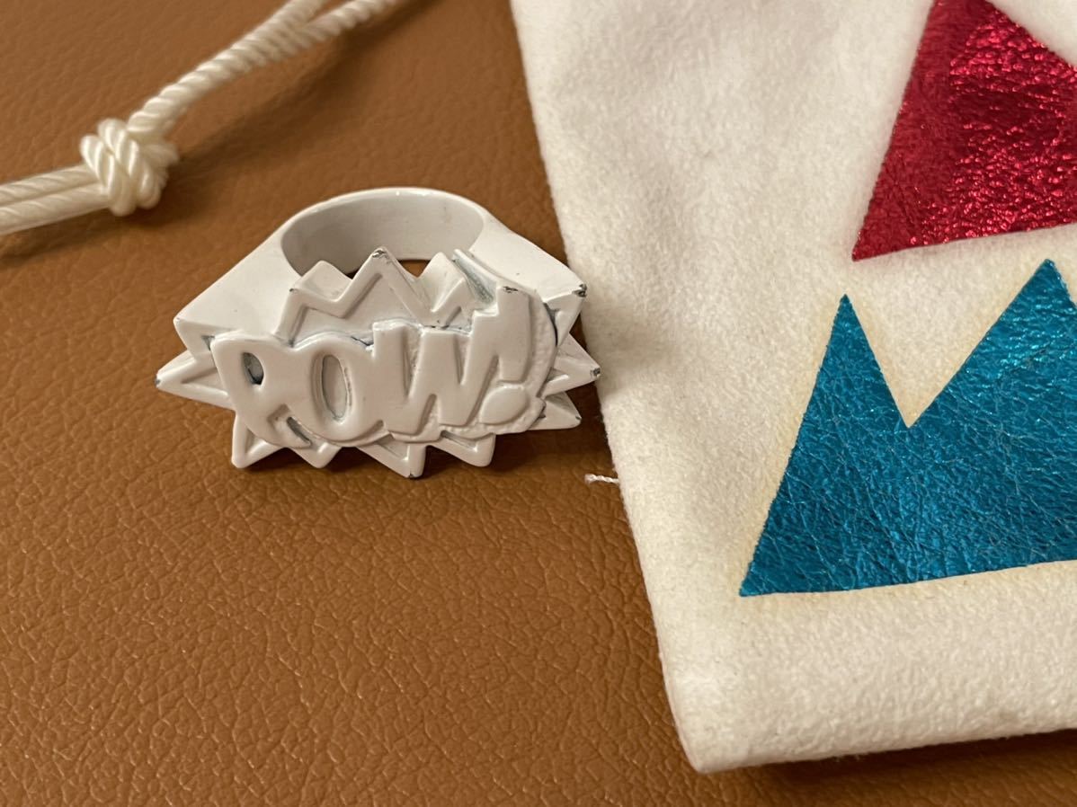 美品】AMBUSH POWリング ホワイト