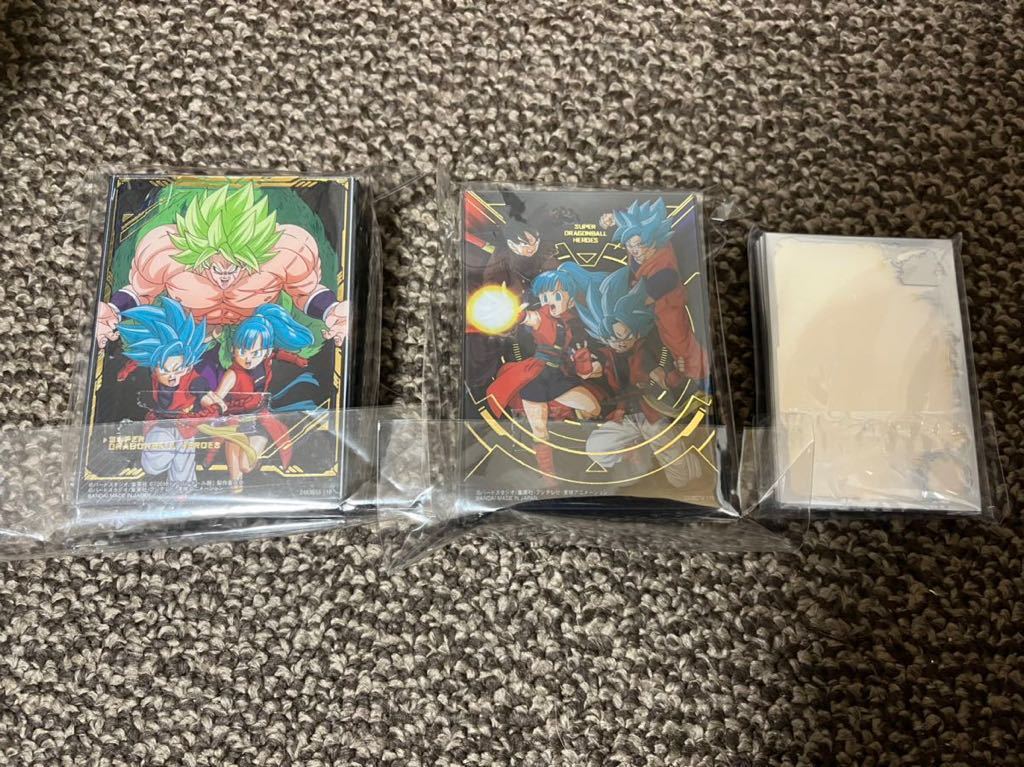 ドラゴンボール ヒーローズ オリジナルカードケース2種セット スリーブ 