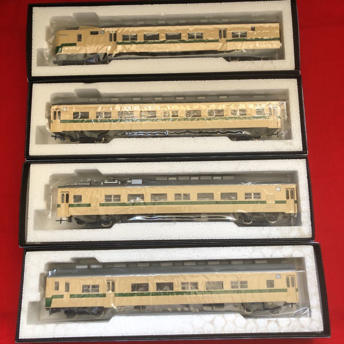 4】希少レア□ KTM カツミ 715系近郊形電車 4両セット(クハ715 モハ715