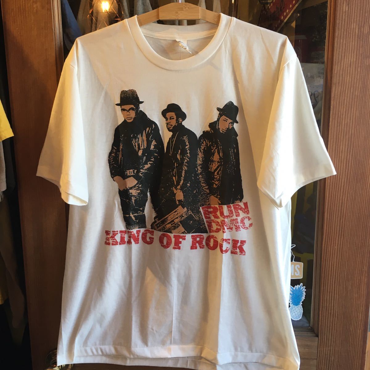 DMC RUN King Hip Hop Run 古着 ランディーエムシー ラップT ラップT 