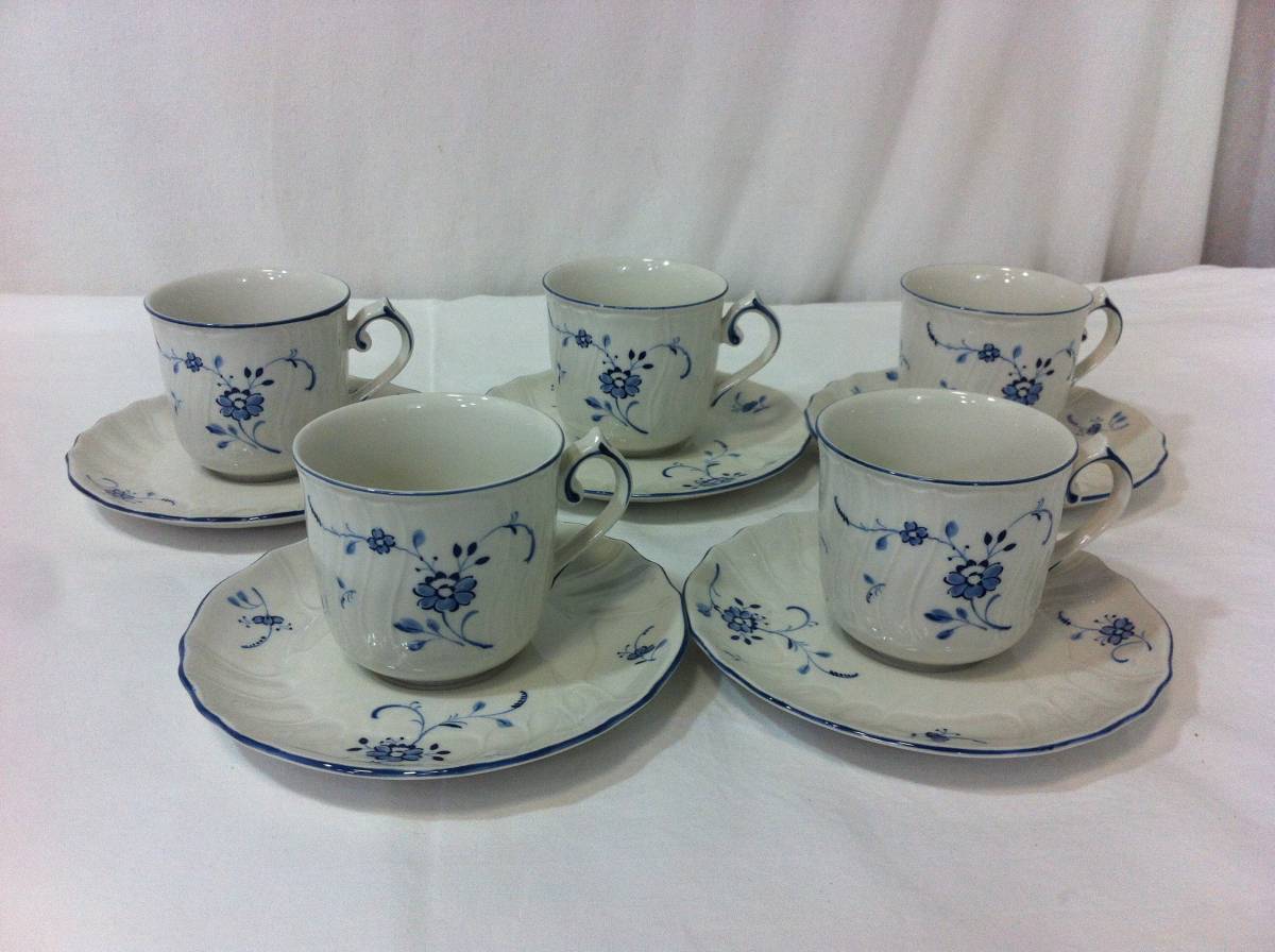 □ 1円 送料無料 NIKKO VILLEROY＆BOCH ビレロイ＆ボッホ カップ 