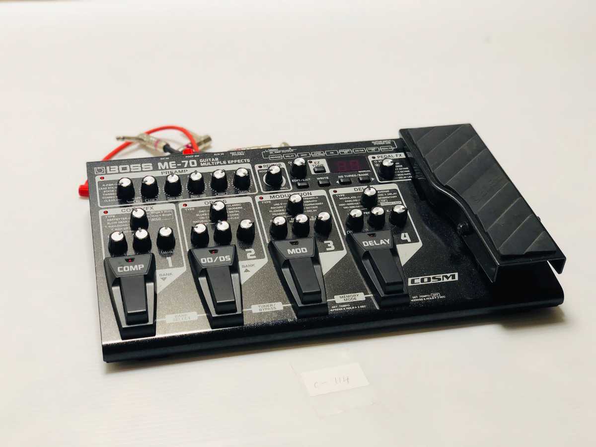 BOSS ME-70 マルチエフェクター 動作OK ME-70 BOSS マルチエフェクター