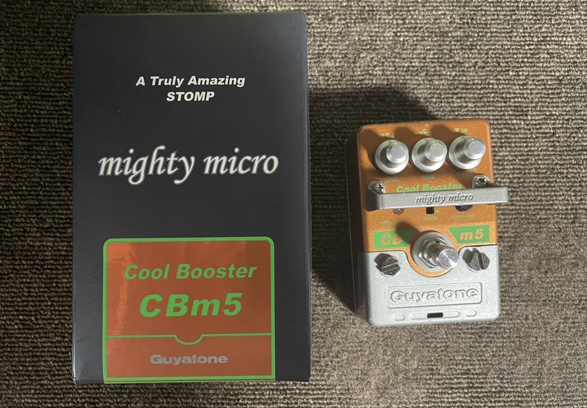 Guyatone CBm5 Cool Booster Guyatone CBm5 Cool Know & Booster