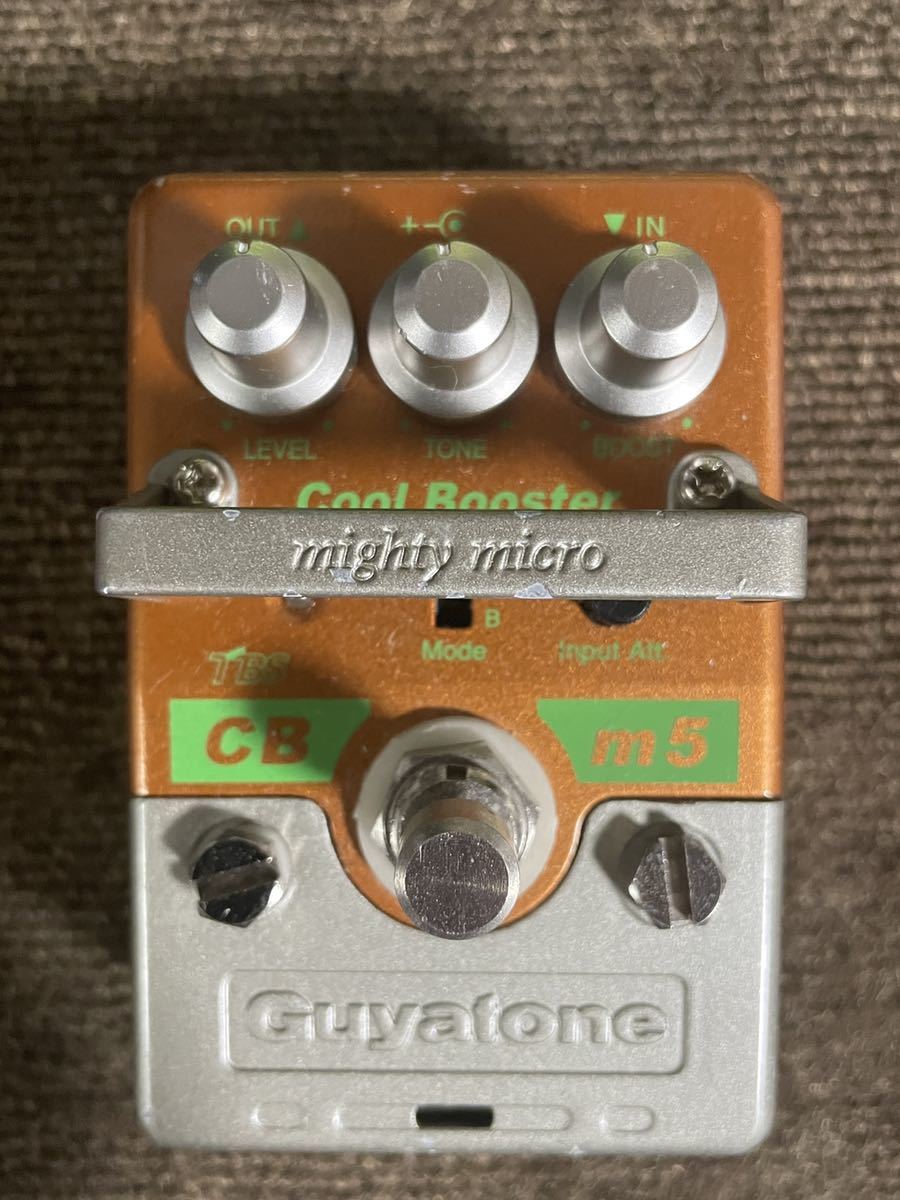 【希少美品】Guyatone Cool Booster CBm5 本体 Guyatone CBm5 Cool Booster Guyatone CBm5 Cool Know & Booster