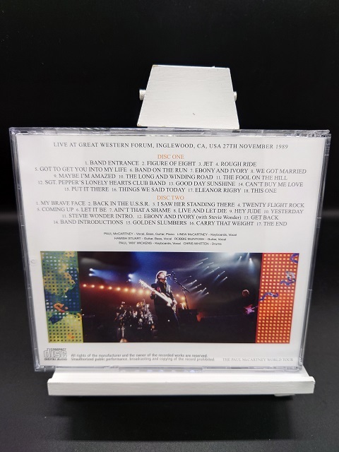 ポール・マッカートニー UK盤LP ☆極美品 - RAIN DRIVING PAUL