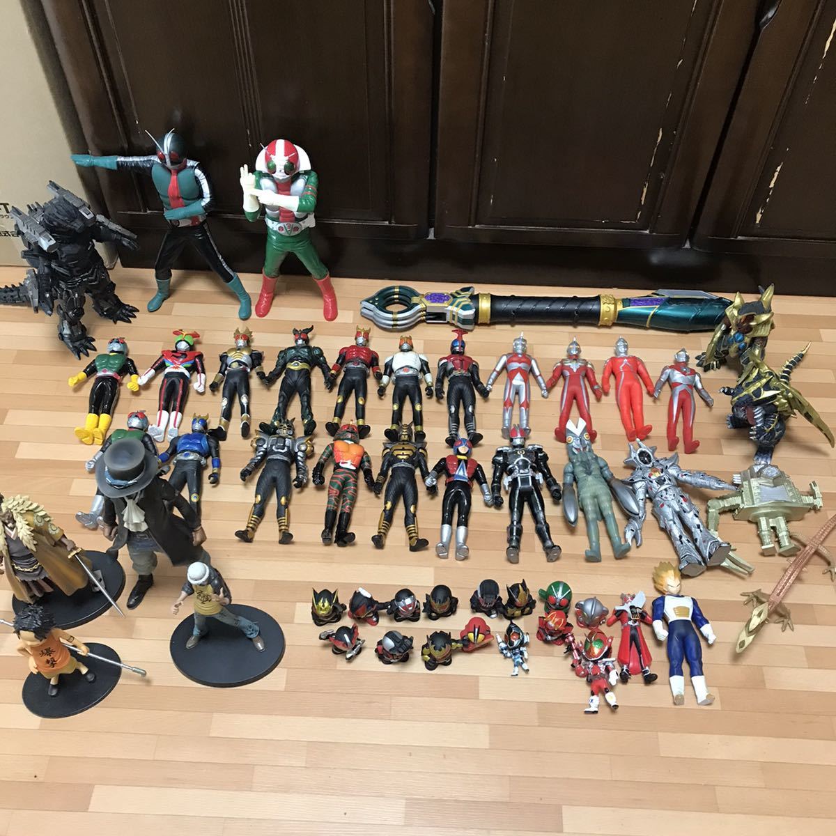 仮面ライダー ウルトラマン 他 ソフビ 大量 まとめて 仮面ライダー