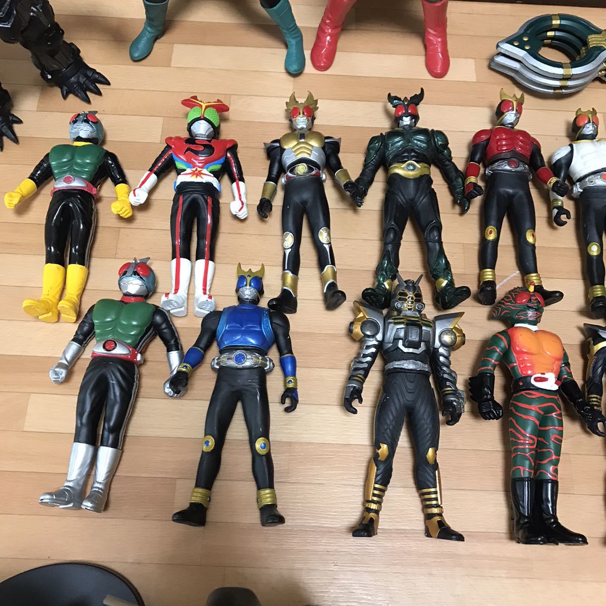 仮面ライダー ウルトラマン 他 ソフビ 大量 まとめて 仮面ライダー