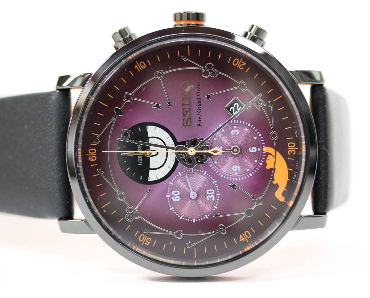 Y5209#◇新品同様・未使用品◇SEIKO X FGO コラボ アビゲイル