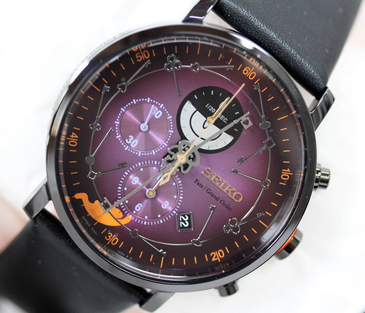 Y5209#◇新品同様・未使用品◇SEIKO X FGO コラボ アビゲイル