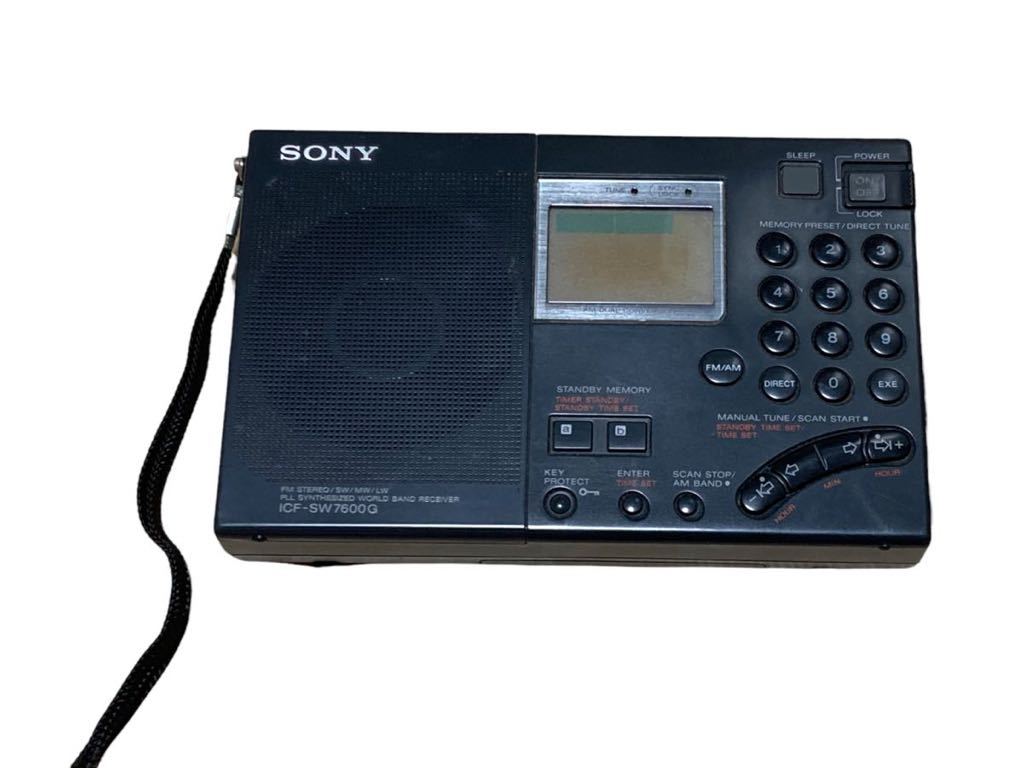 ソニー SONY ICF-SW7600G FM SW MW LW PLLシンセサイザーレシーバー