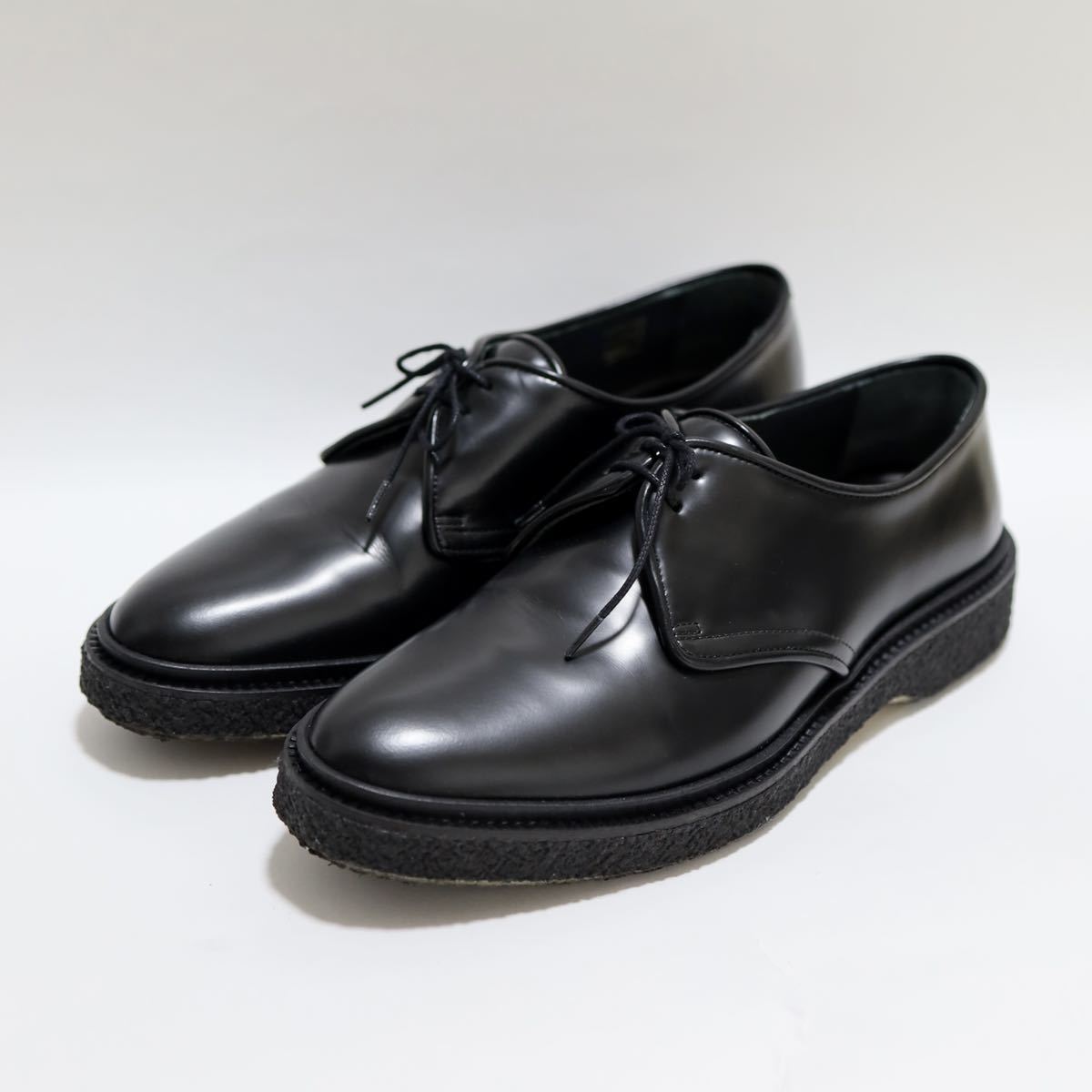 ADIEU アデュー Type1 レザーシューズ】ドレス 革靴 プレーントゥ 黒 