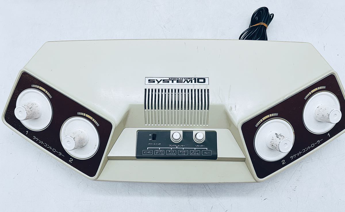 1円スタート】EPOCH TV GAME SYSTEM10 エポック NEC テレビゲーム