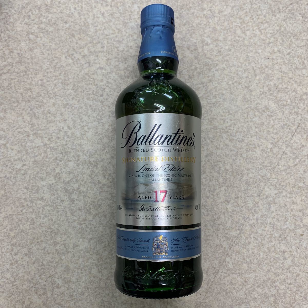 ○BALLANTINE'S 17年 バランタイン 2本セット スコッチ ウイスキー 青