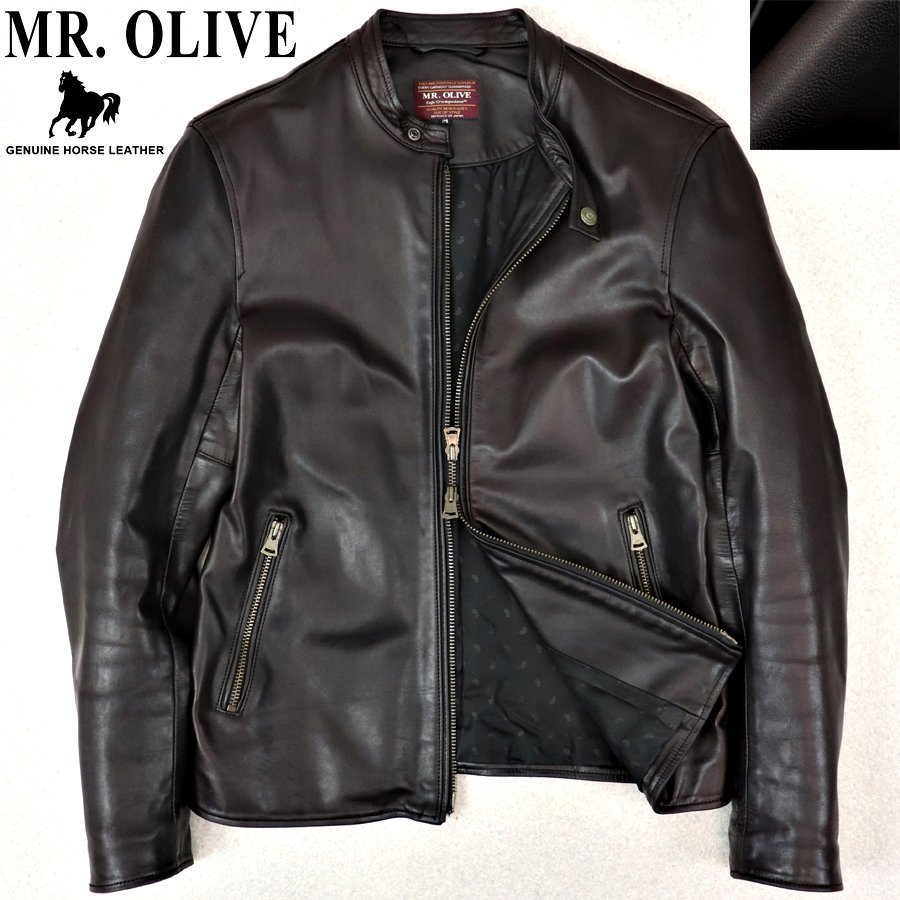 相場価格￥134,240- 美品 日本製 Mr.OLIVE ミスターオリーブ 馬革 