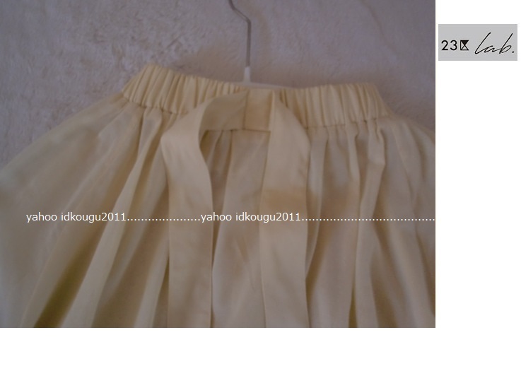 定価約2.6万/23区 lab. 綺麗色♪リボン ギャザー ブラウス ふんわり バルーンスリーブ 綿 パステルイエロー マカロンイエロー 38 美品 &frasl; リボン使いギャザーブラウス 柄が選べる2wayリボンギャザーブラウス B812J-WH 12mm*25m 蛍光カラー