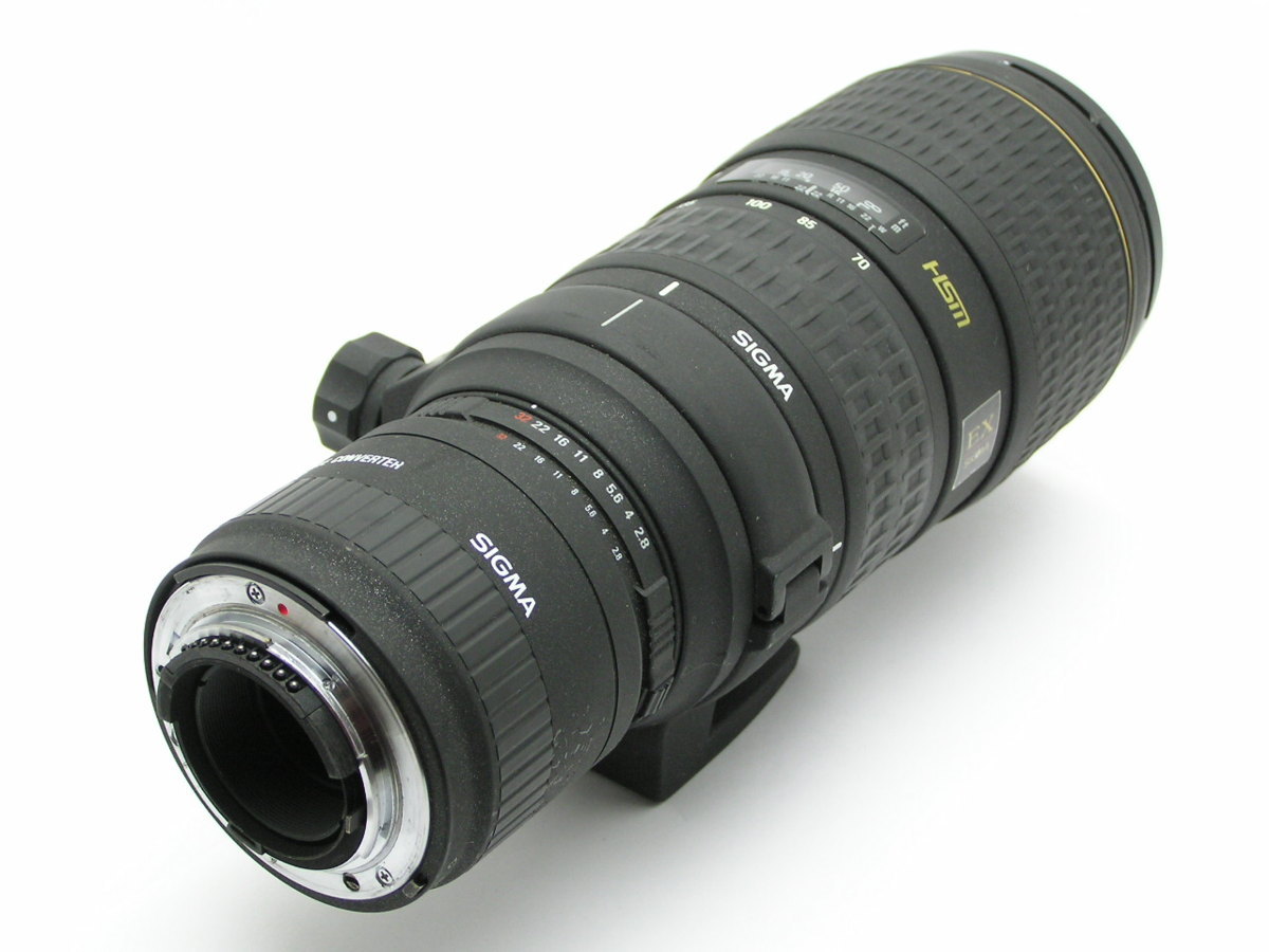 本物保証 ★ハローカメラ★7165 Nikon用 EX SIGMA (70-200mm F2.8 D APO).(APO TELE CONVERTER 2X EX 難有 動作品 現状 1円スタ－ト 即決あり