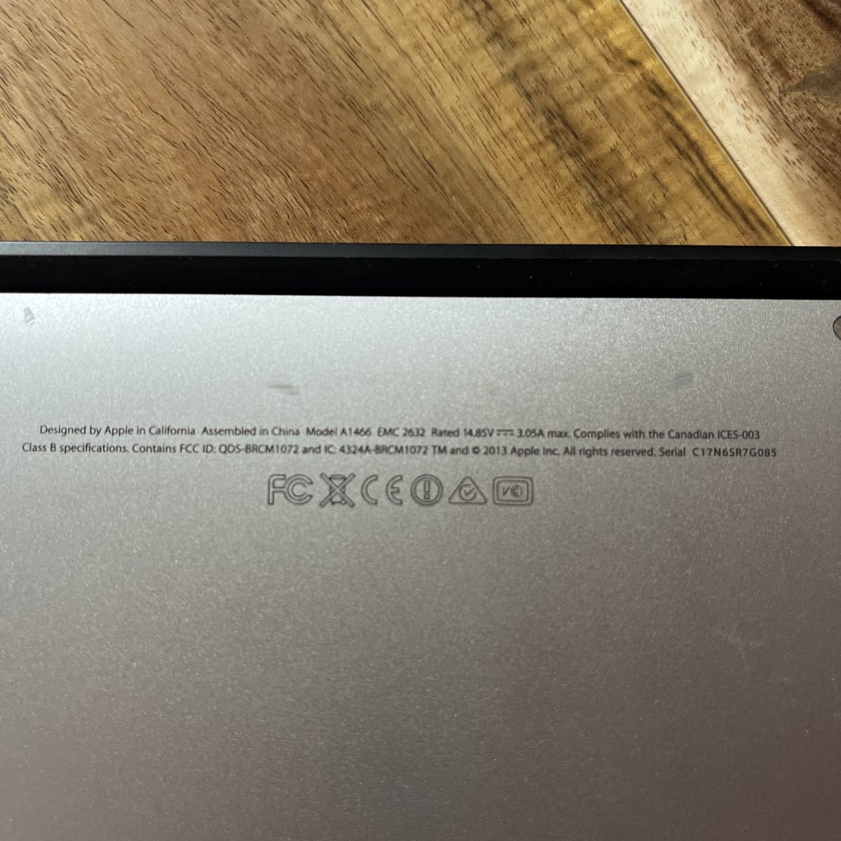 MacBook Air ジャンク品 13-inch, ☆ジャンク⁄液晶ムラあり☆Apple