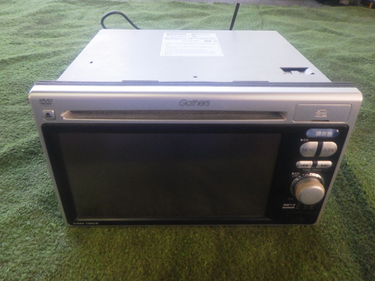 ホンダ純正メモリーナビ☆ギャザーズ☆VXM-118VS☆ワンセグ視聴☆DVD再生☆SD・USB対応☆Y400513☆S206