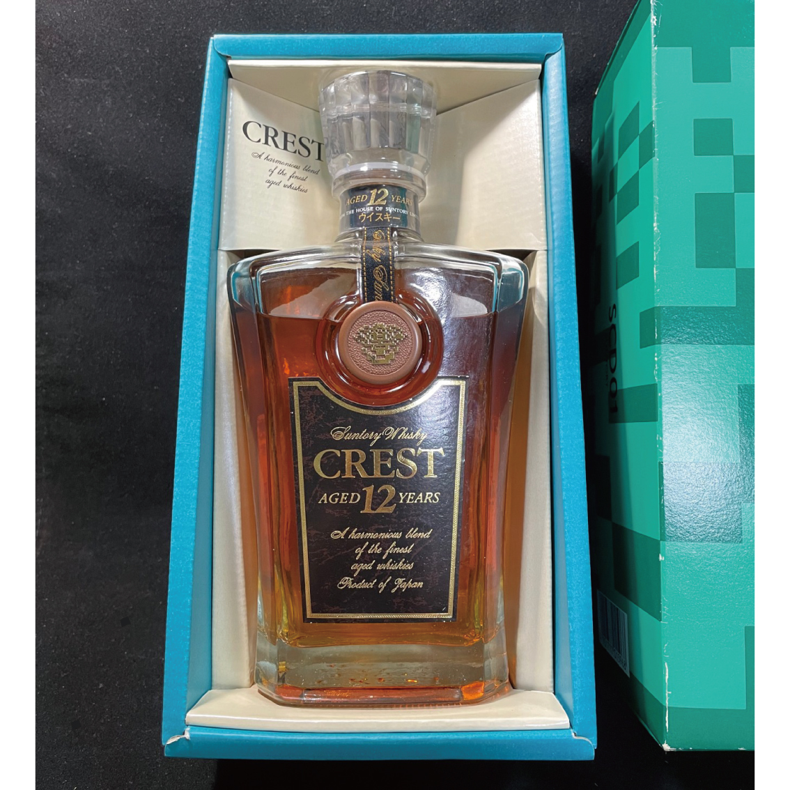 ▽【未開栓】SUNTORY サントリー CREST クレスト 12年 ウイスキー