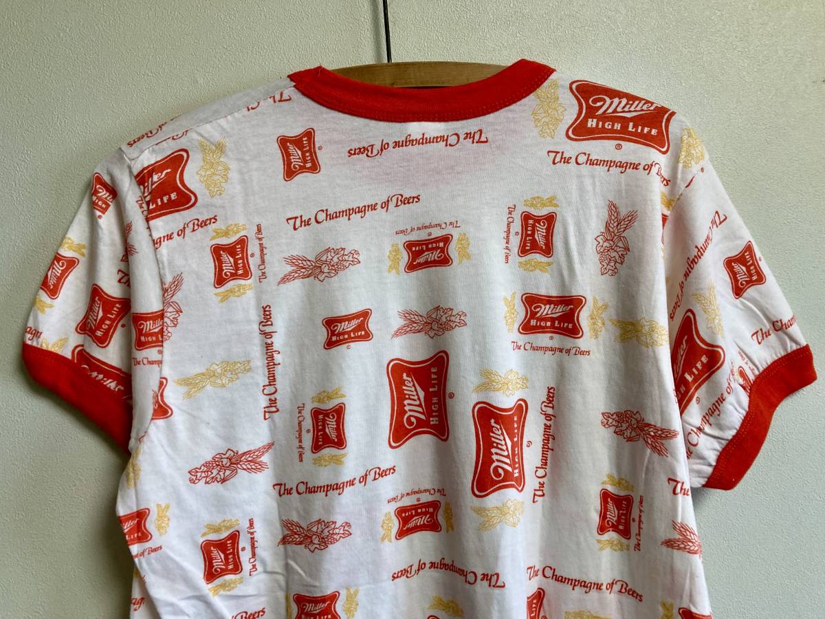 80s 90s ヴィンテージ デッドストック USA製 Miller BEER ミラービール 