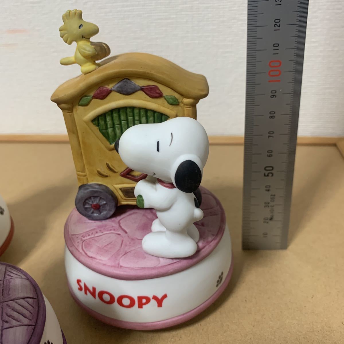 サンリオ スヌーピー セキグチ オルゴール 陶器 3種類 ピーナッツ 