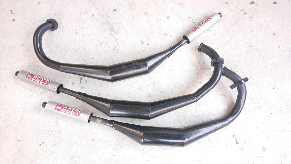 KH400 爆竹チャンバー サイレンサーのみ スーパージャンク:KH BEET 